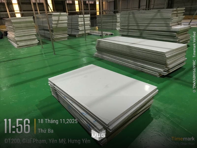 Phù hợp vách ngăn, tường nhà xưởng, nhà ở lắp ghép